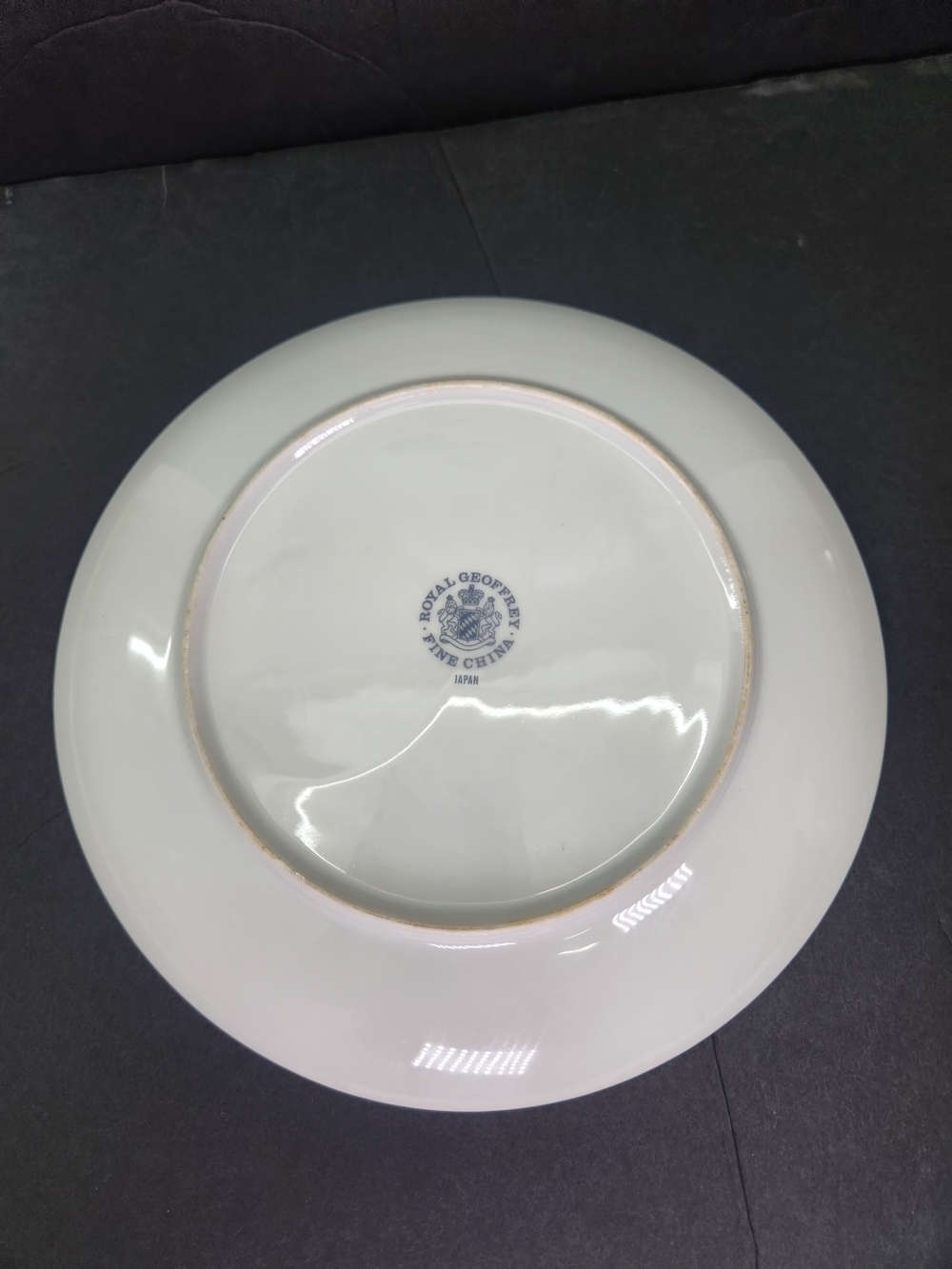 Vintage Fine White Porcelain Floral Cup and Snack Plate - Pink and Yellow - Picture 6 of 9